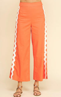 Pinch - Jackie Embroidered Wide Leg Pant