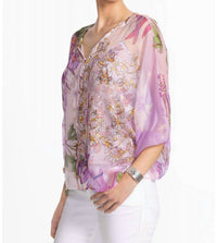Johnny Was - Harlyn Button Front Blouse Plus