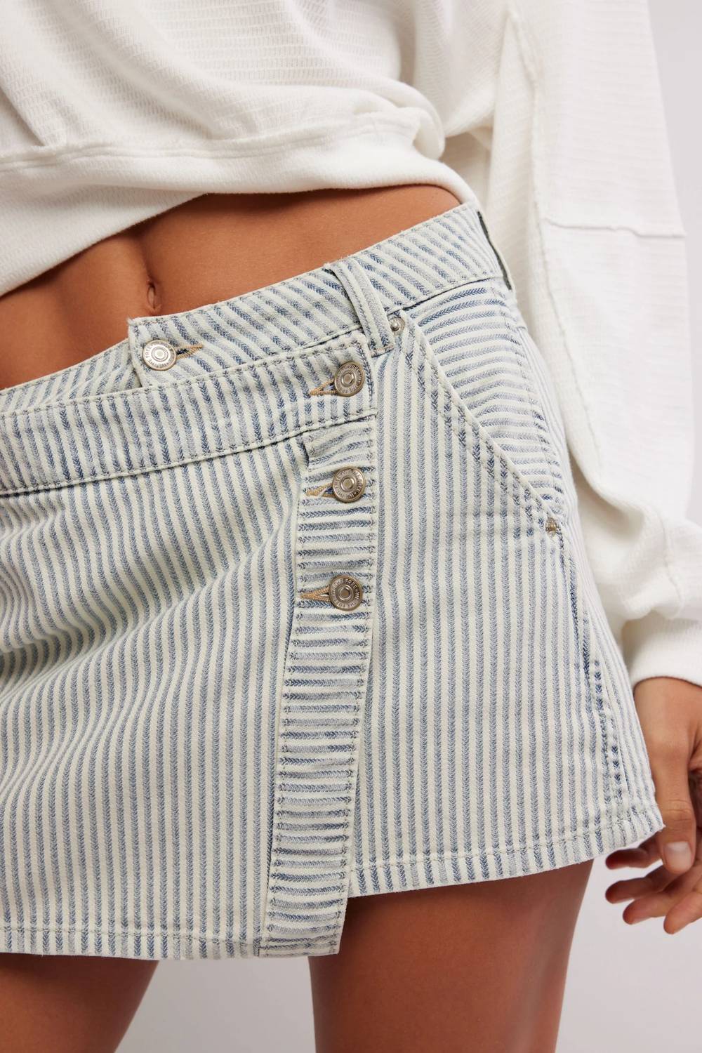 Free People - Wynne Railroad Skirt