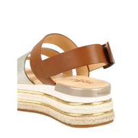 Hogan - Women's Leather Wedge Sandals