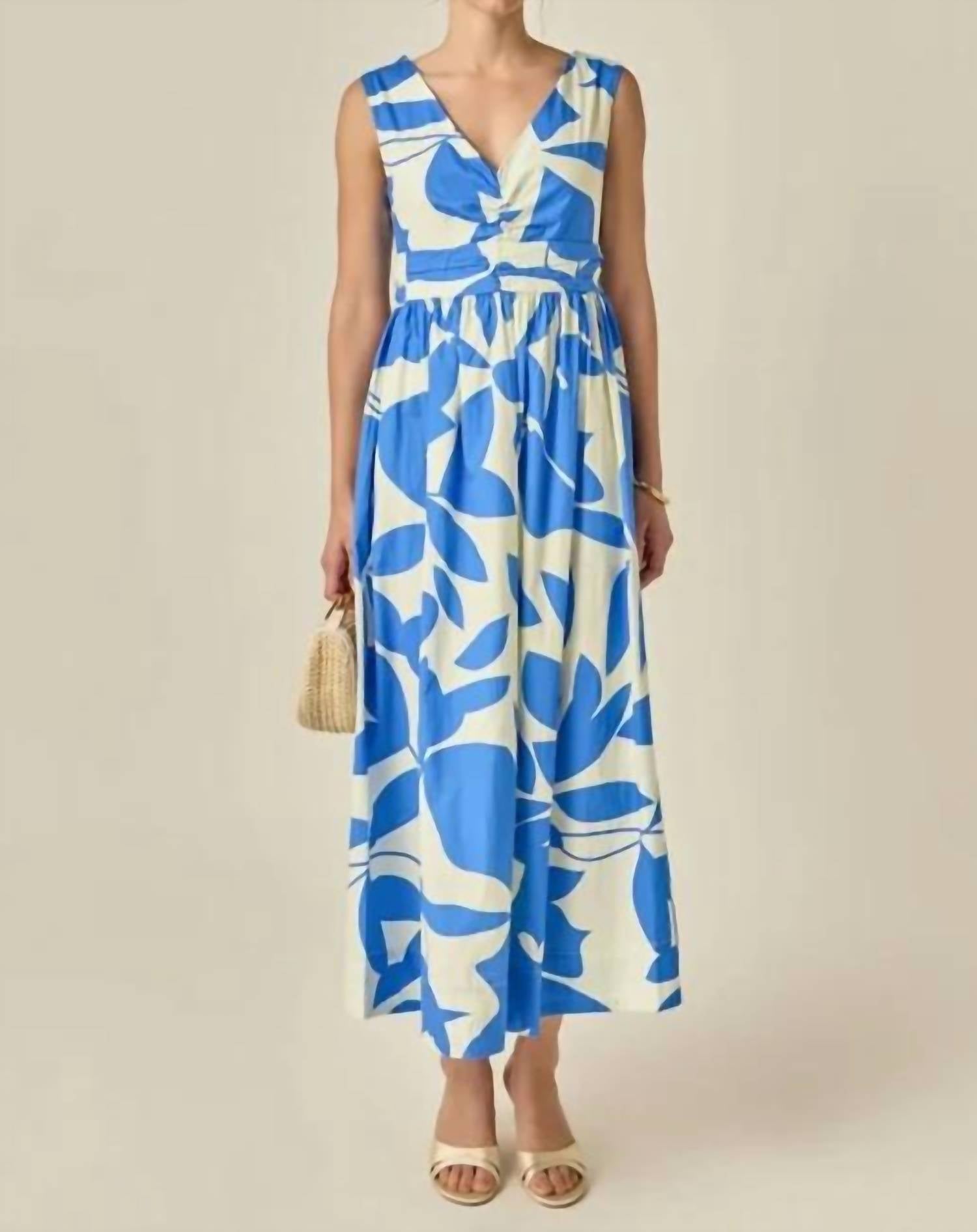English Factory - Ruched Midi Dress