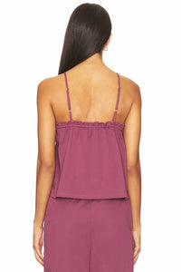 We Wore What - Button Up Boxy Tank Top