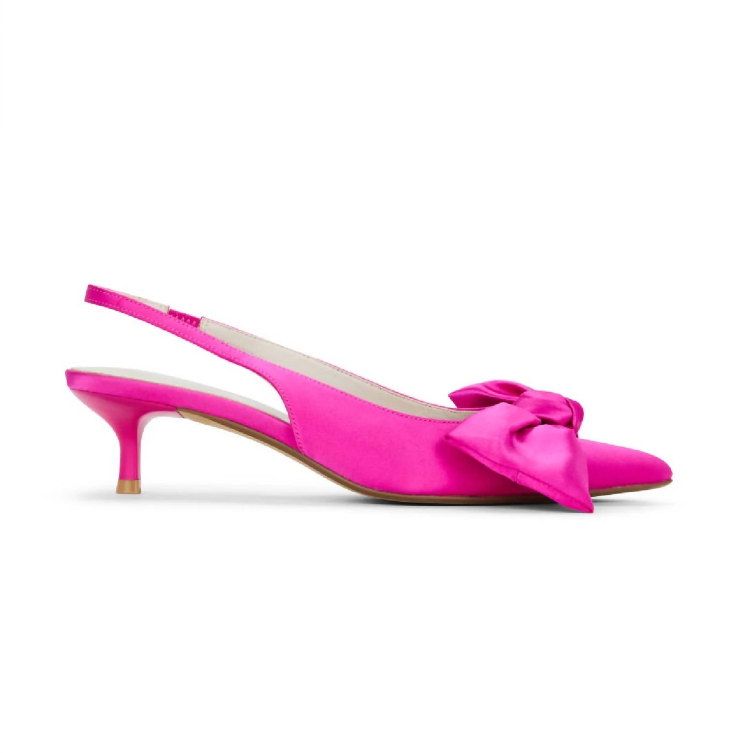 Yosi Samra - Women's Elise Satin Slingback Sandals
