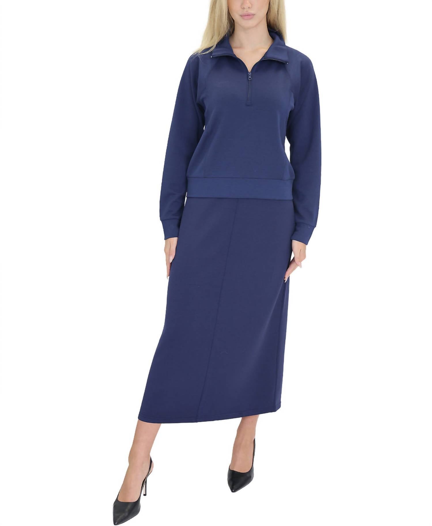 Ocean Drive - Cloud Maxi Skirt