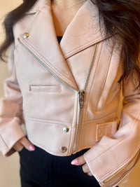 Blank - Melrose Vegan Leather Jacket