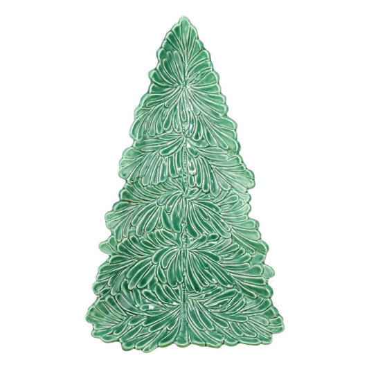 Vietri - Lastra Holiday Figural Tree Small Platter