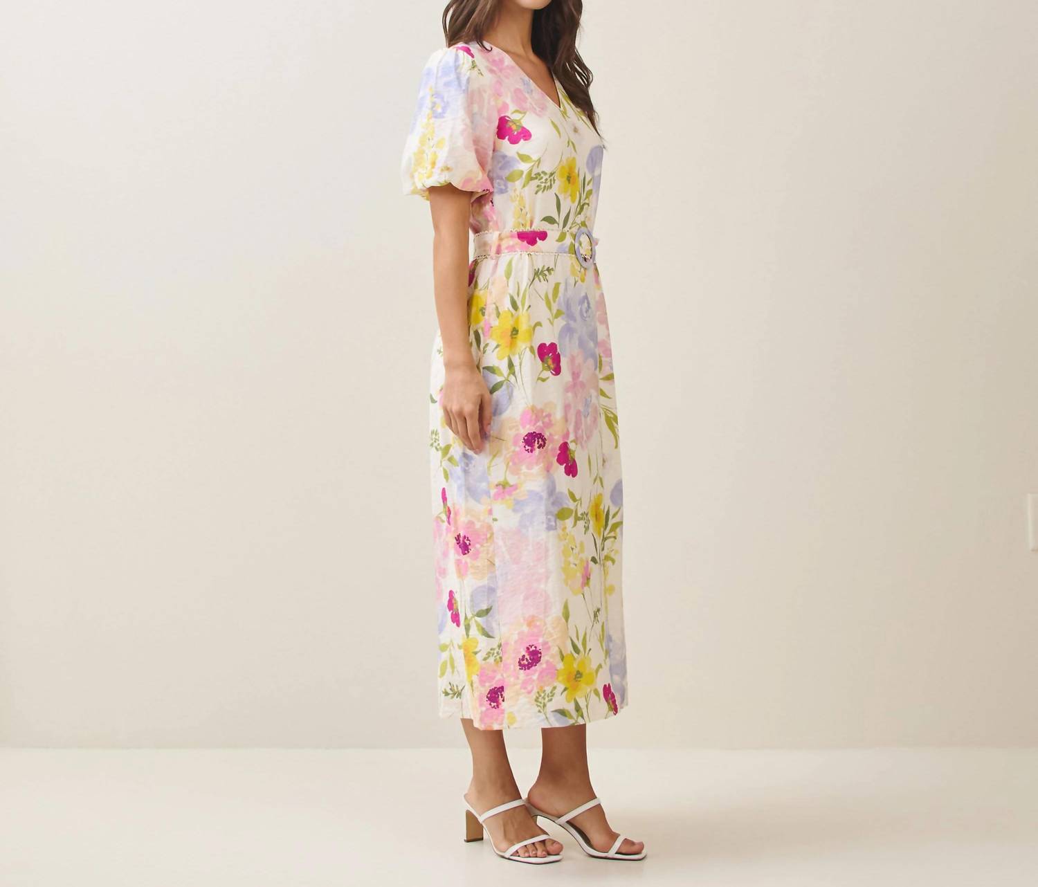 Able - Della Belted Maxi Dress