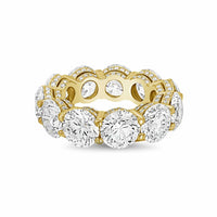 Diana M Jewels - Women's Round Lab-Grown Diamond Eternity Band (3.00 Ct) - Signature