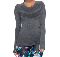 Body Glove - Charcoal Joshua Tree Seamless Long Sleeve Pullover