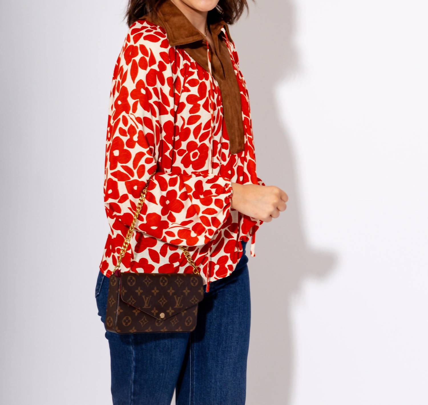 Thml - Elegant Bloom Long Sleeve Top