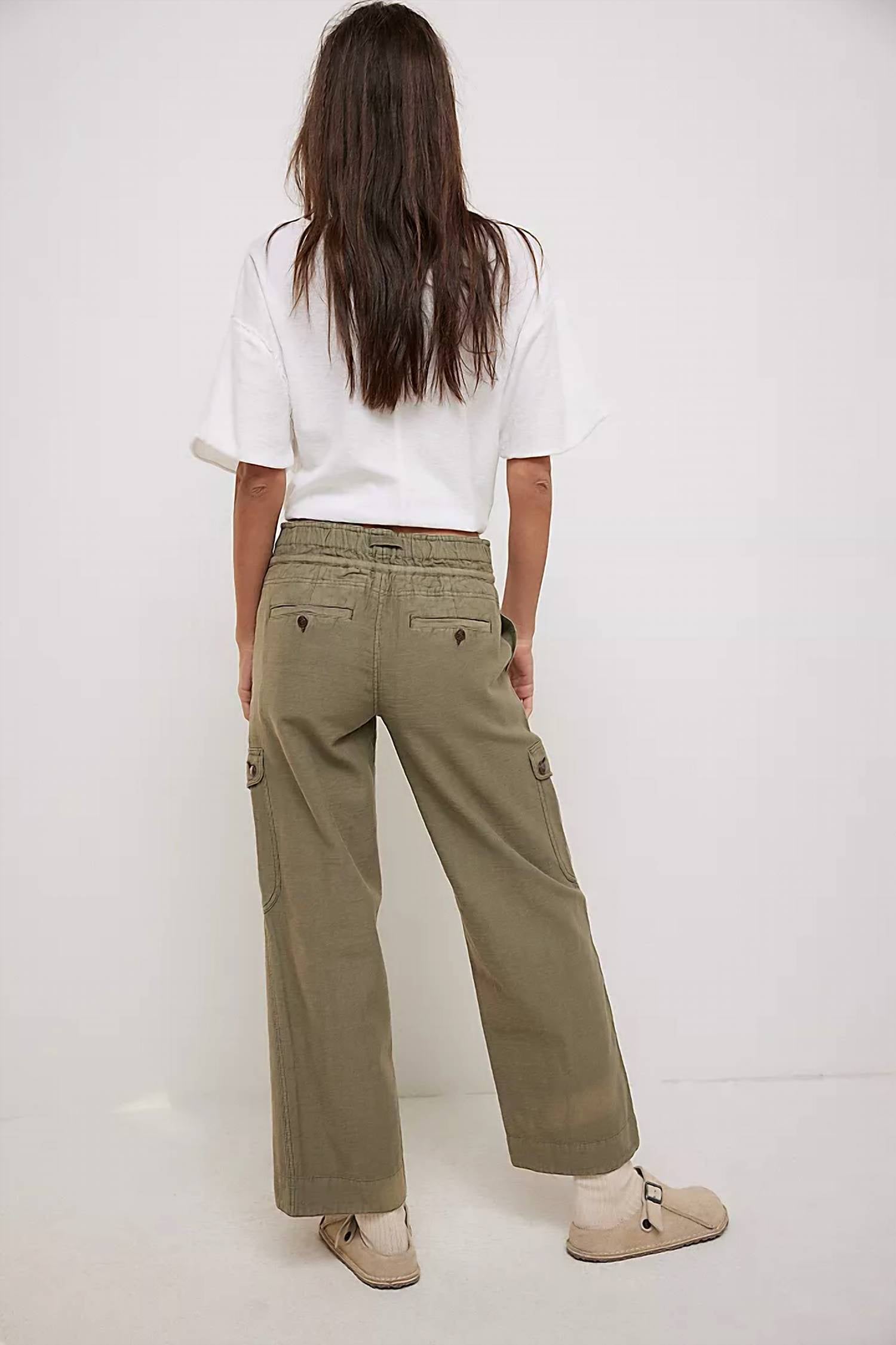 Free People - Park Ave Pull-On Cargo Pants