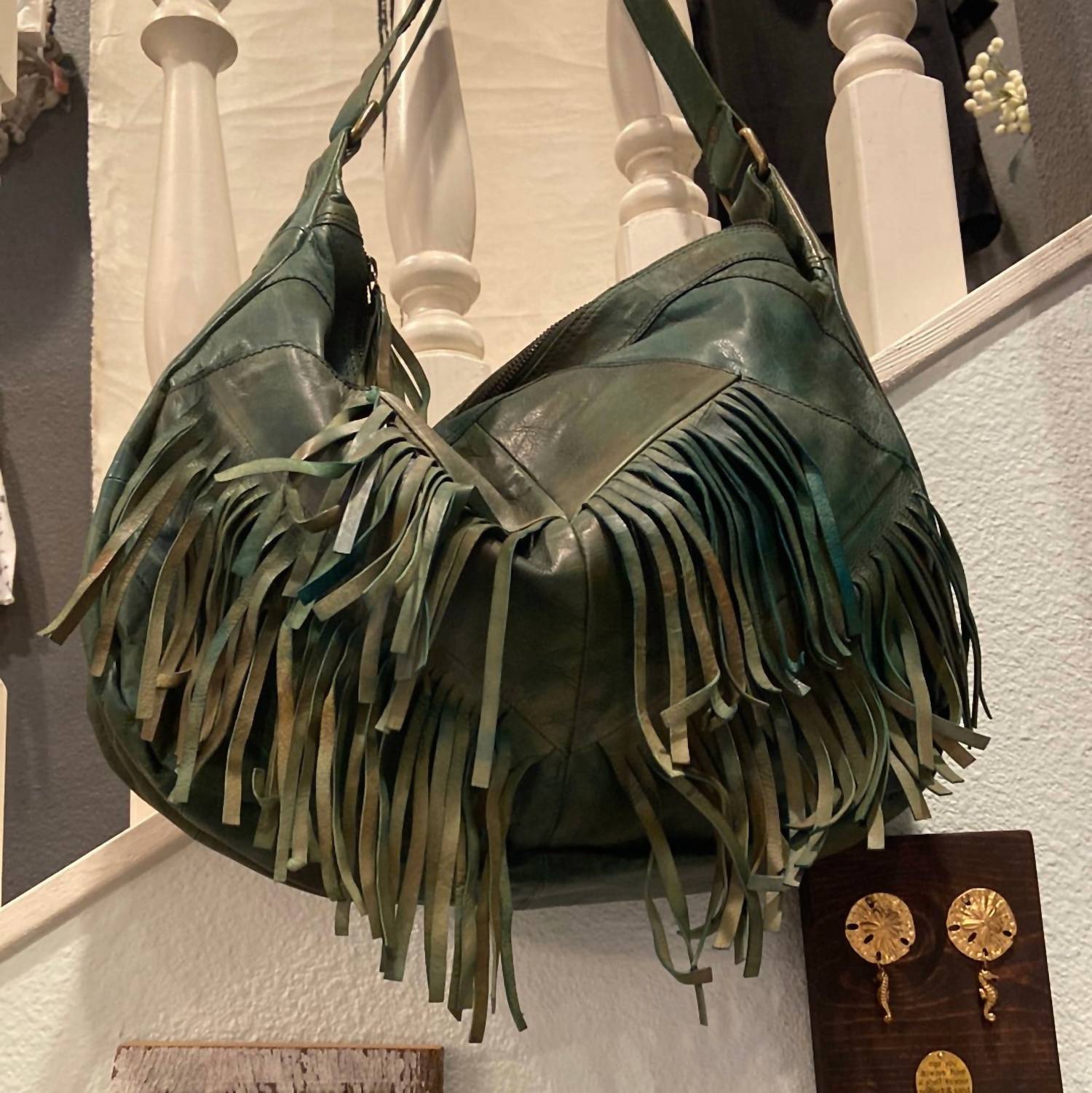 Cut N' Paste Bags - Women's Dara Fringe X-body Tote Bag