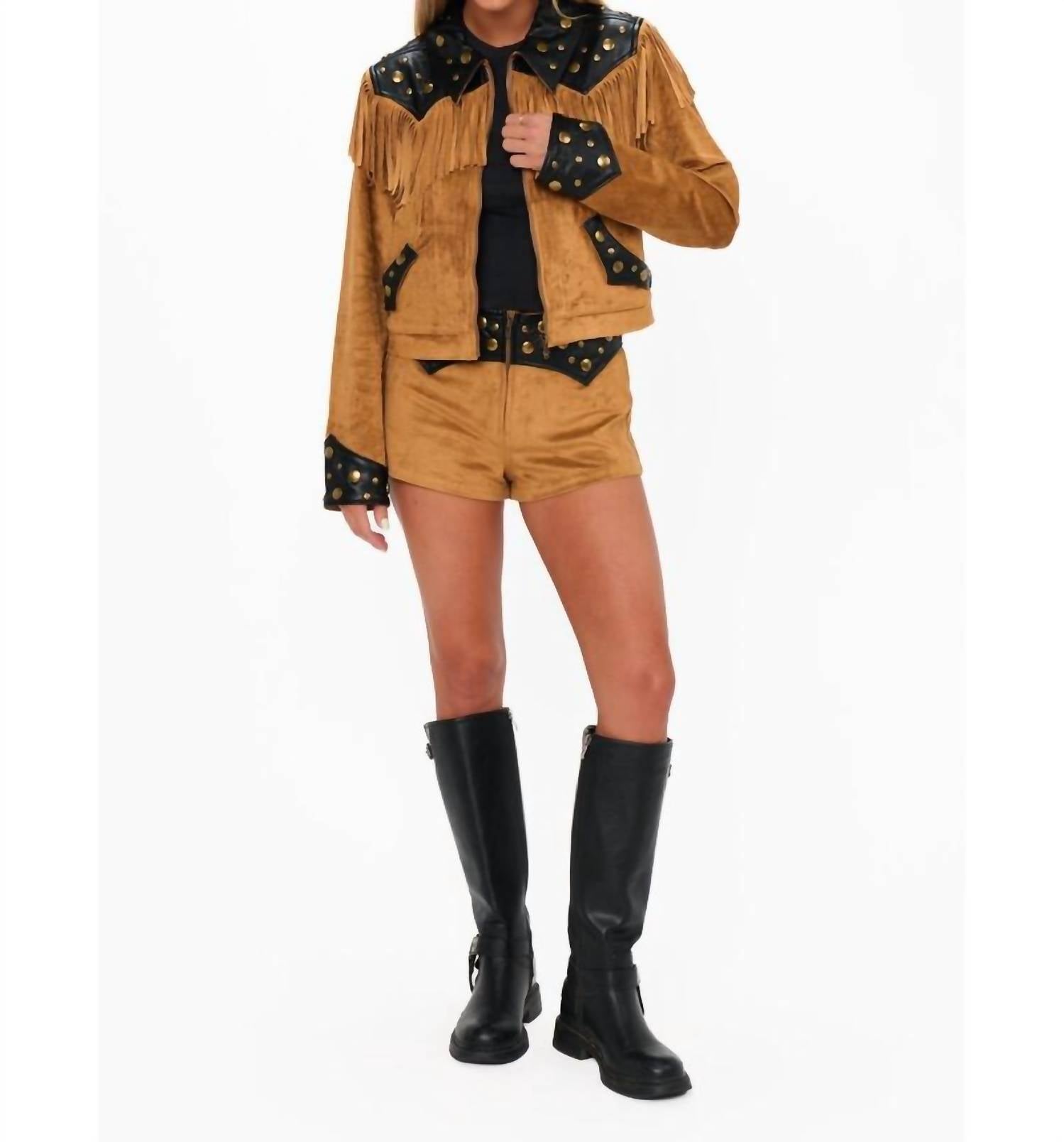 Show Me Your Mumu - Wilson Faux Leather Jacket