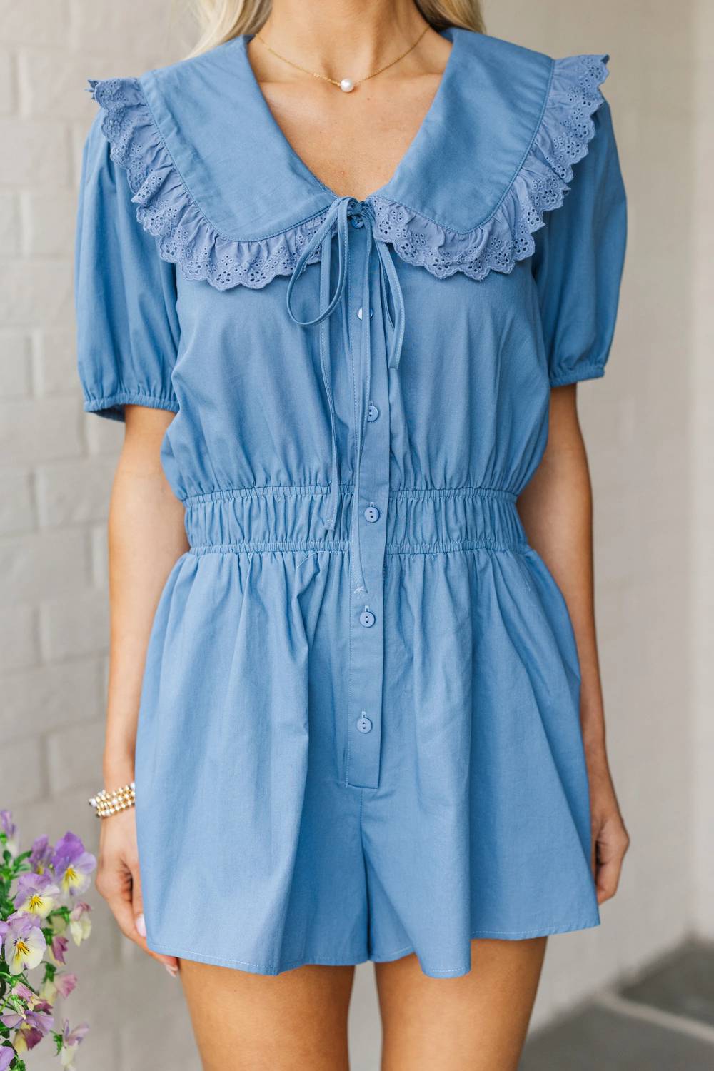 Umgee - Babydoll Romper