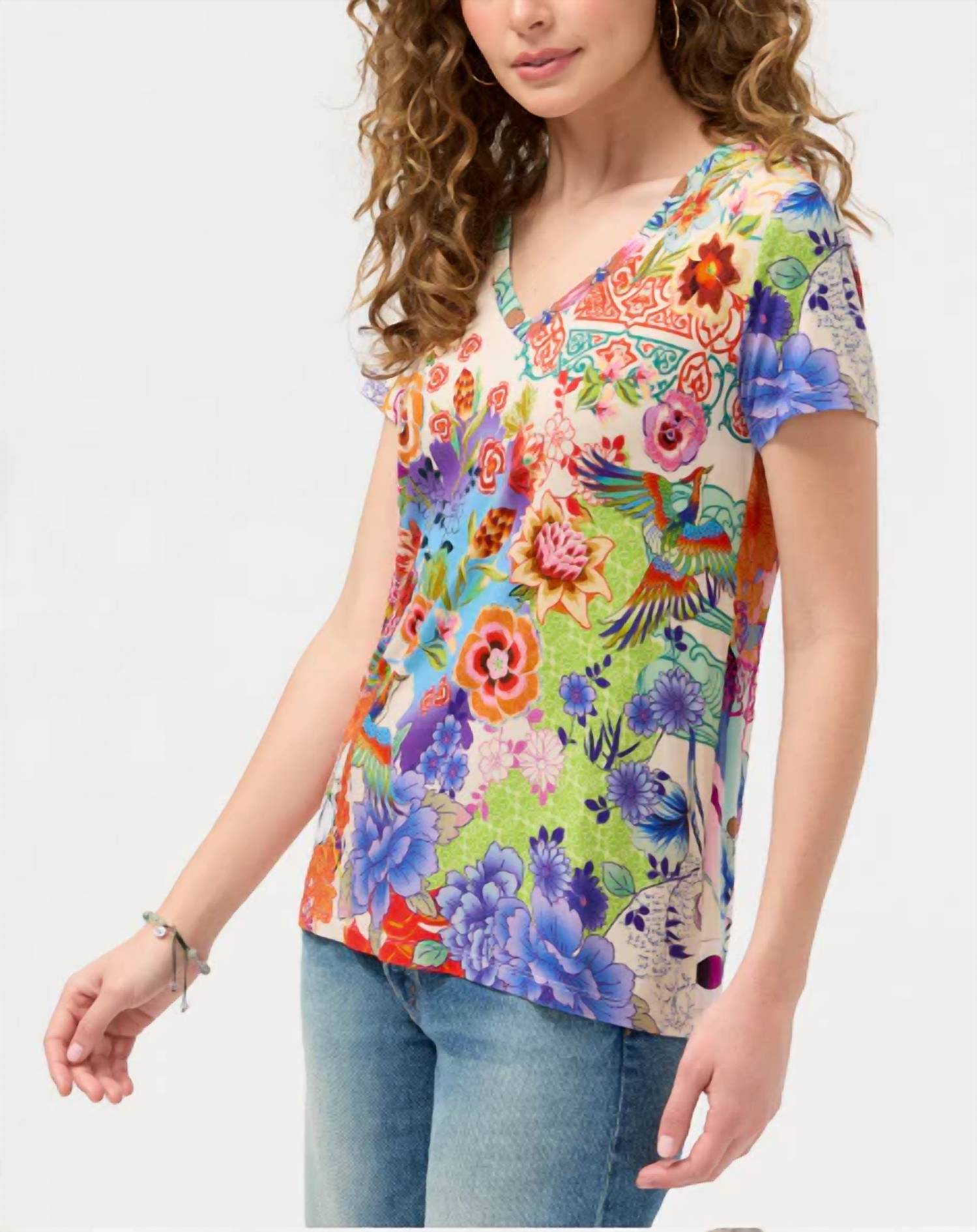 Johnny Was - The Janie Favorite V-Neck Tee