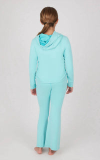 90 Degree By Reflex - Girl's Hoodie And Flare Pant Set