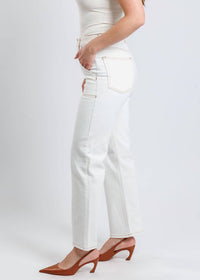 Frame - The Trapunto Straight Denim Trouser Pants