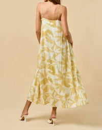 Lalavon - Limoncello Bloom Maxi Dress