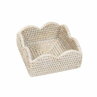 Caspari - Rattan Cocktail Napkin Holder