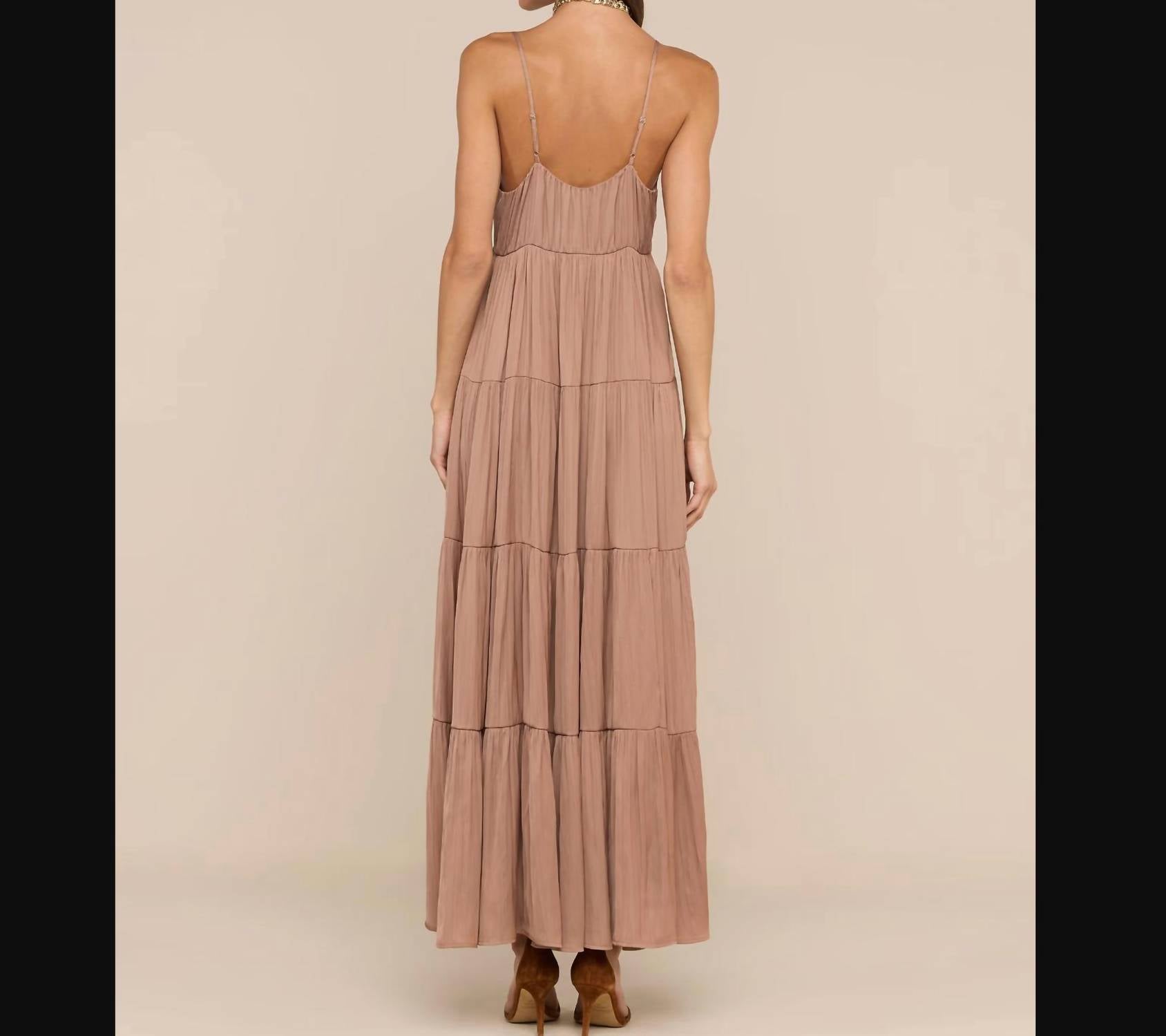 L'Agence - Women's Lua Tiered Maxi Dress