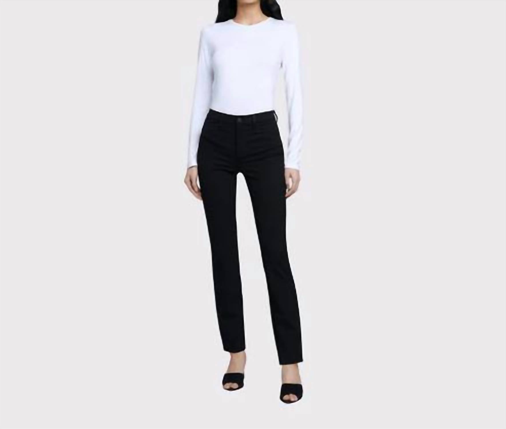 L'Agence - Dean High Rise Straight Leg Jean