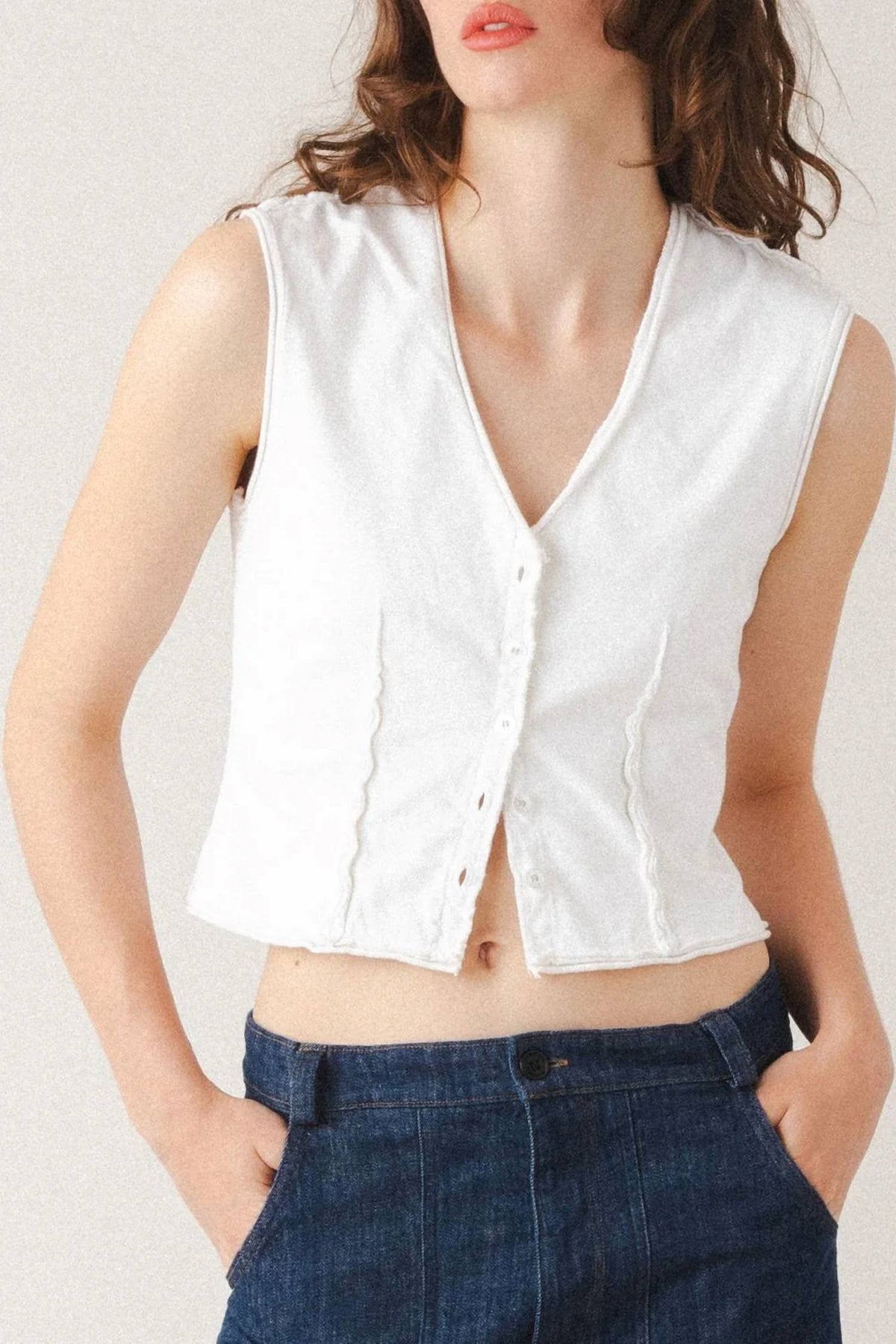 Prairie Underground - Rumours Sleeveless V-neck Top