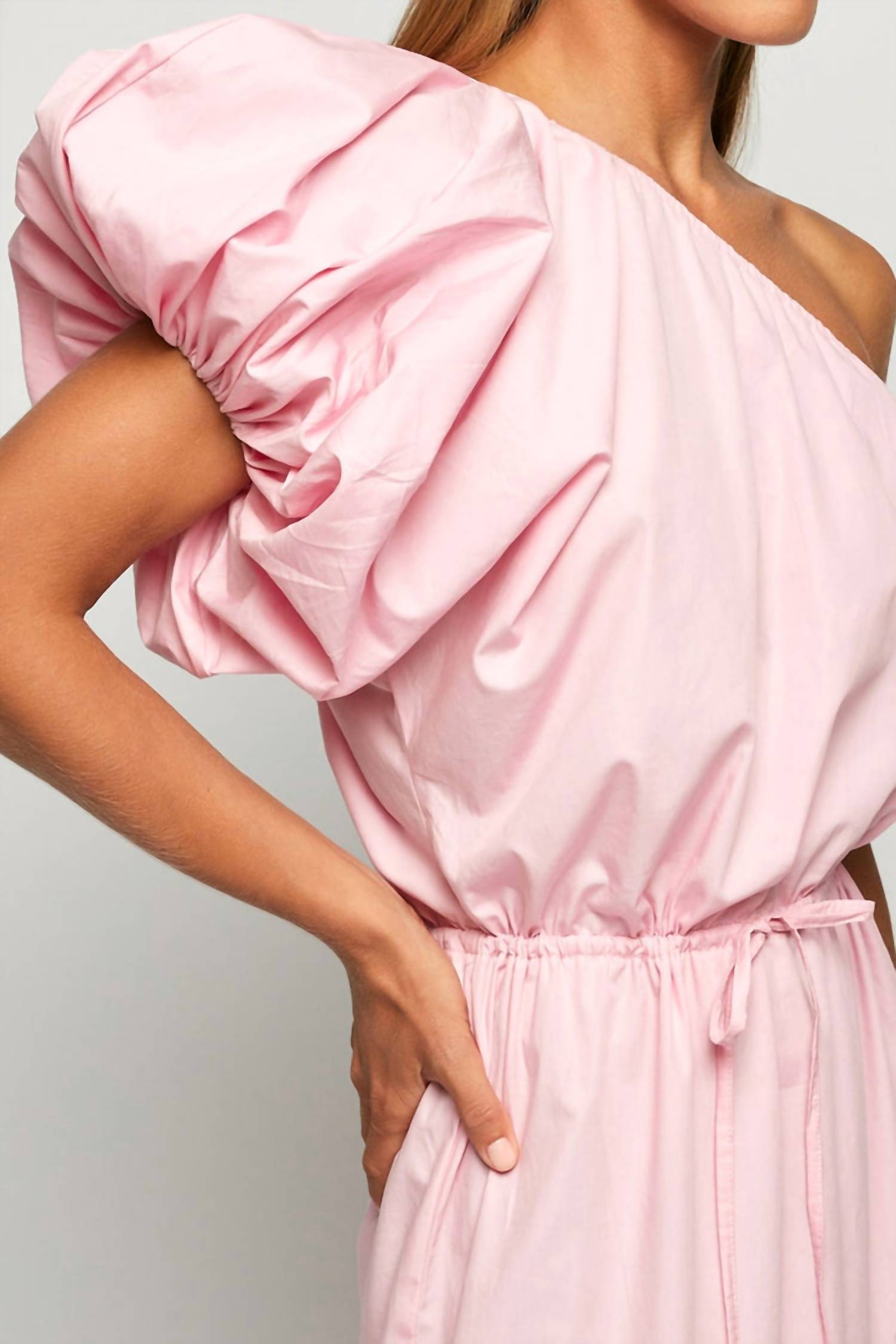 S/W/F - Exaggerated One Shoulder Dress