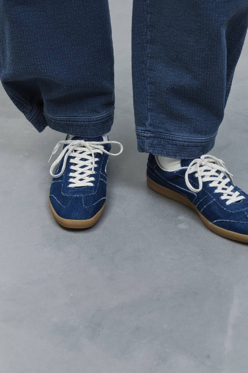CLOSED Women's Denim Sneaker in mid blue - women's sneaker - view 4