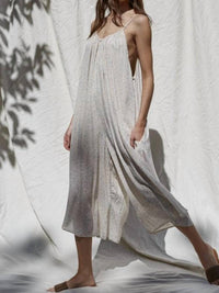 By Together - Wide-Leg Micro Print Romper
