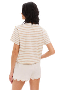 Allison New York - Stripe brooklyn tee
