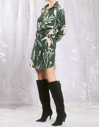 Illa Illa - Zivah Satin Print Dress