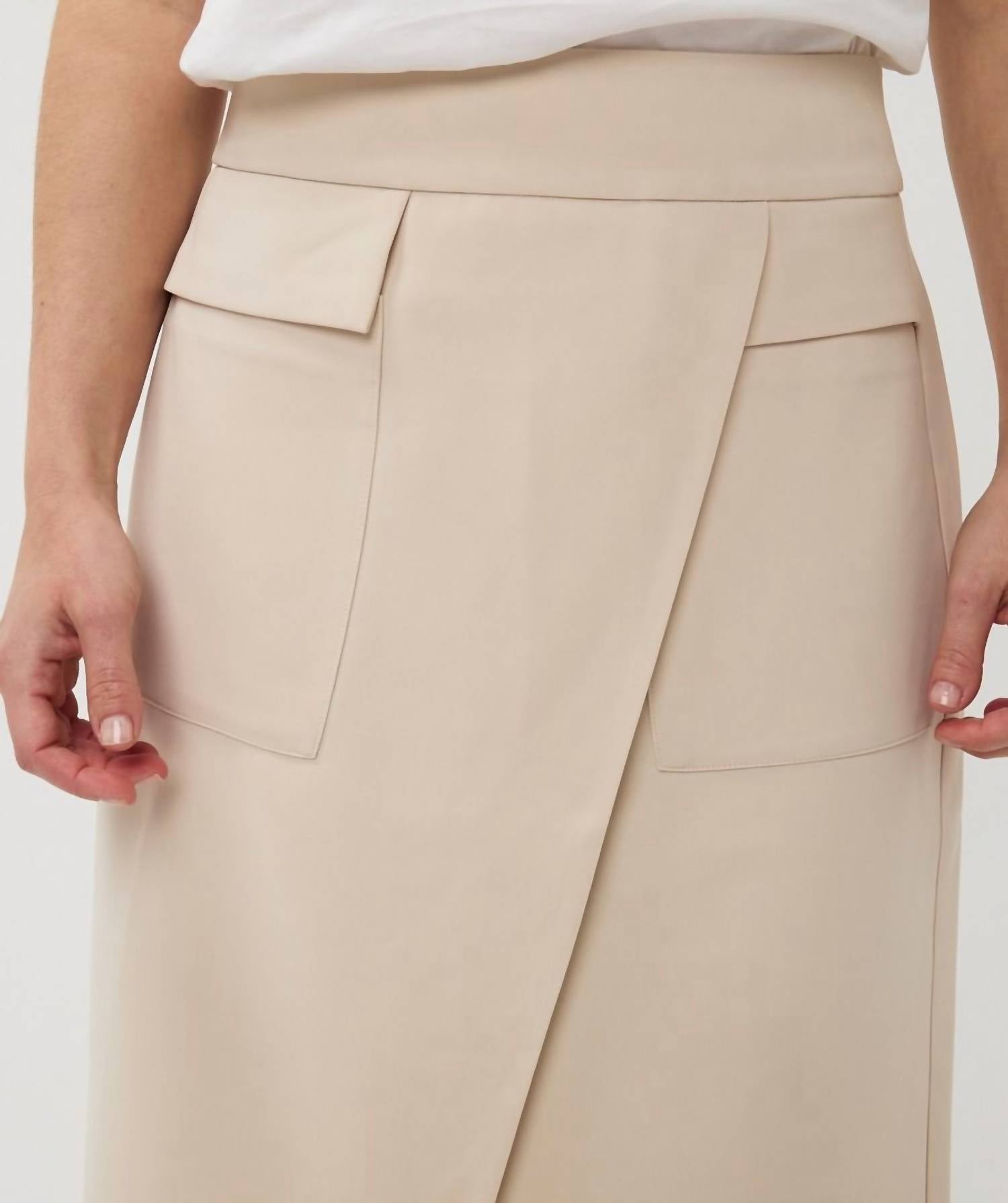 Esqualo - Long City Cargo Skirt