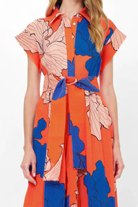 Oliphant - Belted Shirt Dress
