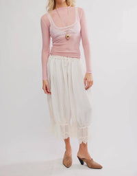 Free People - Minding My Business Long Sleeve Top