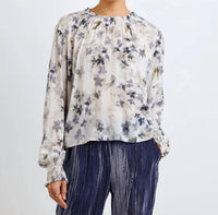 Bella Dahl - Elastic Shirred Blouse