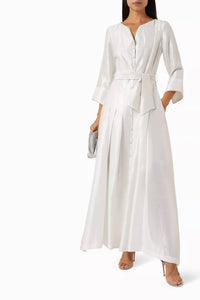 Baruni - Cosmos Belted Maxi Dress