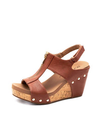 Corkys Footwear - Women's Zip It Good Wedge Sandal