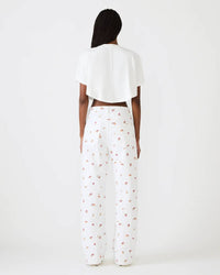 Steve Madden - Sydnee Floral Wide Leg Jean