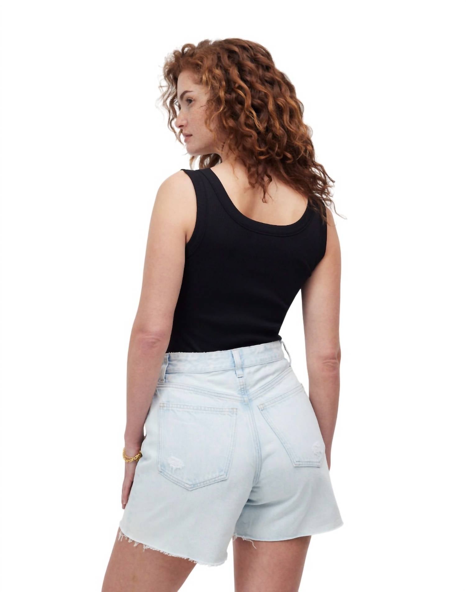 Madewell - Curvy '90s Mid-length Jean Short