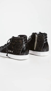 P448 - Women's Skate Leather High Top Sneakers