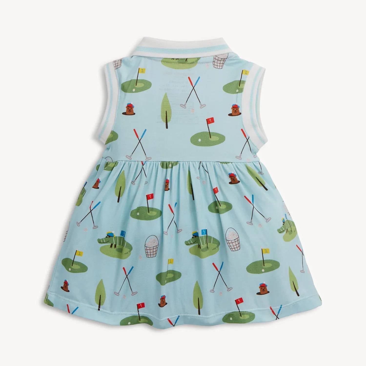 Magnetic Me - Girl's Bodysuit Polo Dress