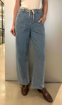 Dl1961 - Women'S - Women's Casie Relaxed Mid Rise Wide Leg Jean