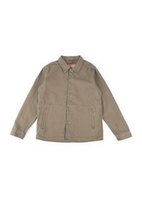 Iron & Resin Men's Coach Jacket in olive - men's jacket
