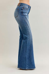 Judy Blue - Jaqueline Angular Seam Flare Jeans