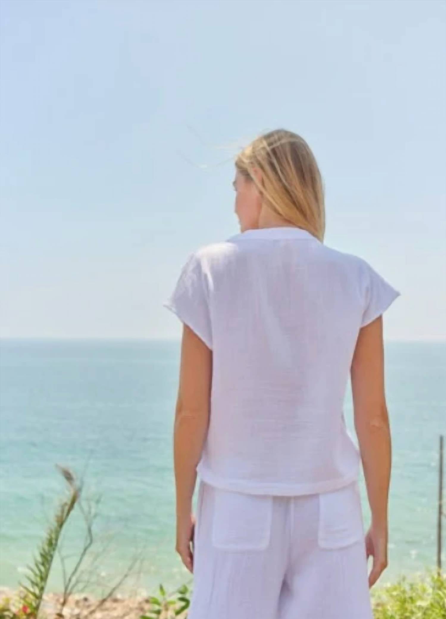 Sundry - Sea Breeze Blouse