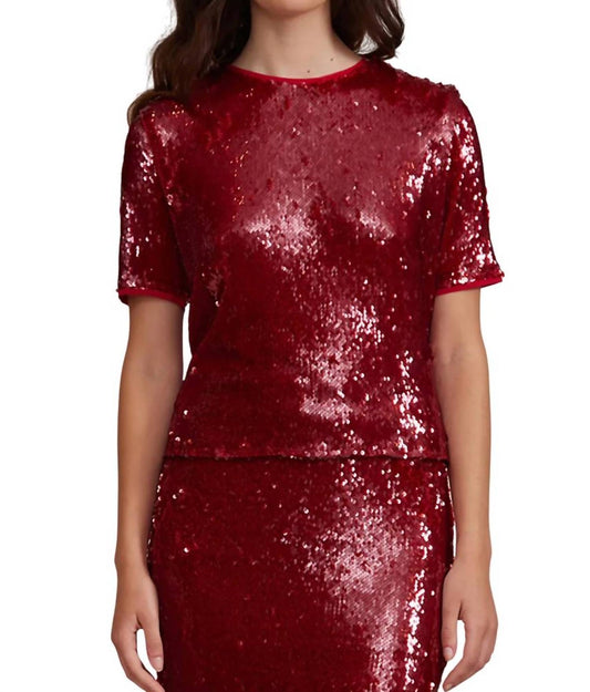 Lucy Paris - Sequined Top