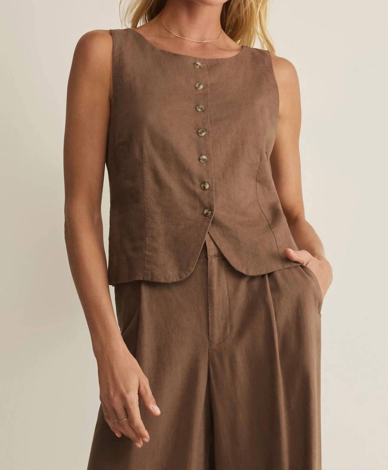 Z Supply - Roman Linen Vest