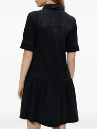 Ganni - Soft Rigid Denim Mini Dress