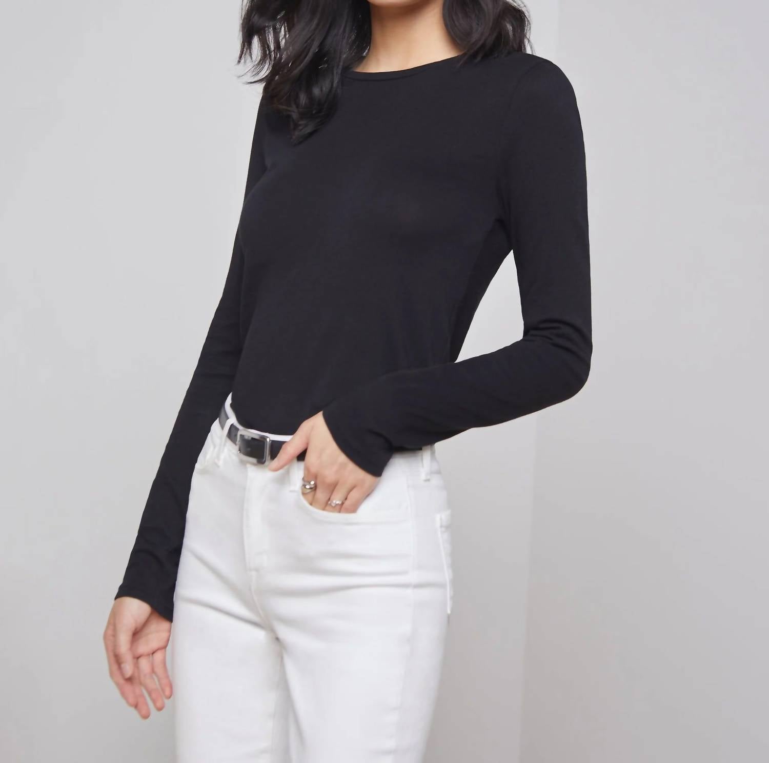 L'Agence - Tess Long Sleeve Tee