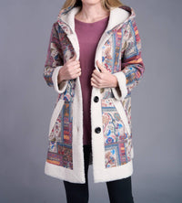 Shana Apparel - Shearling Hooded Jacket